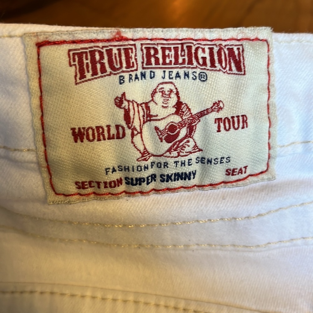 True religion white skinny jeans - Picture 3 of 3